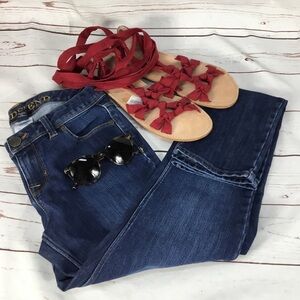 Lands’ End Skinny‎ Jeans Size 4 Fit 1 EUC